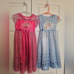 Disney Princess Night Gowns Sz 3t